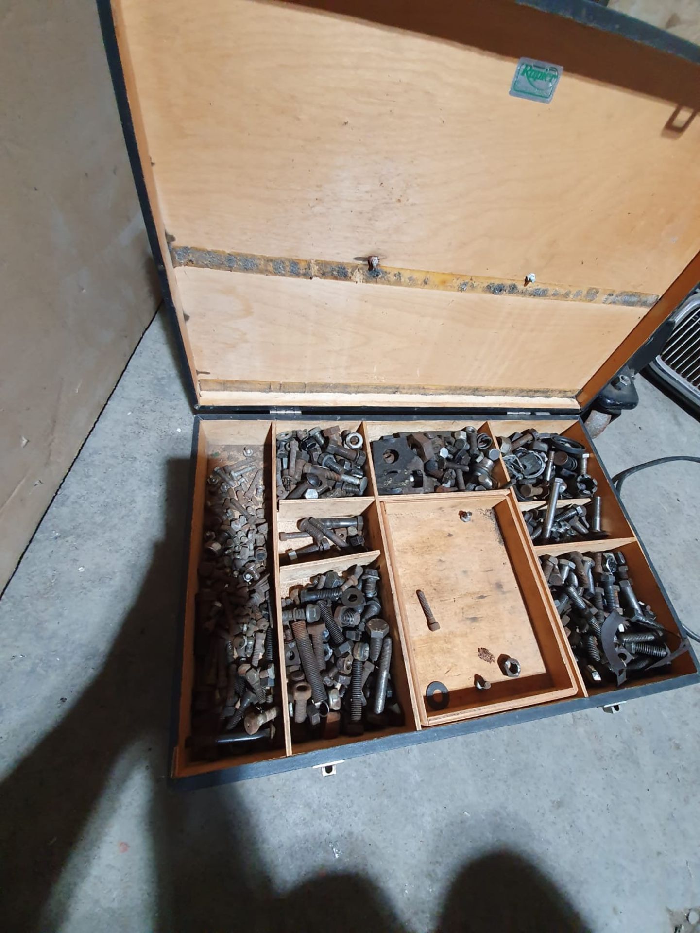 BOX OF NUTS AND BOLTS