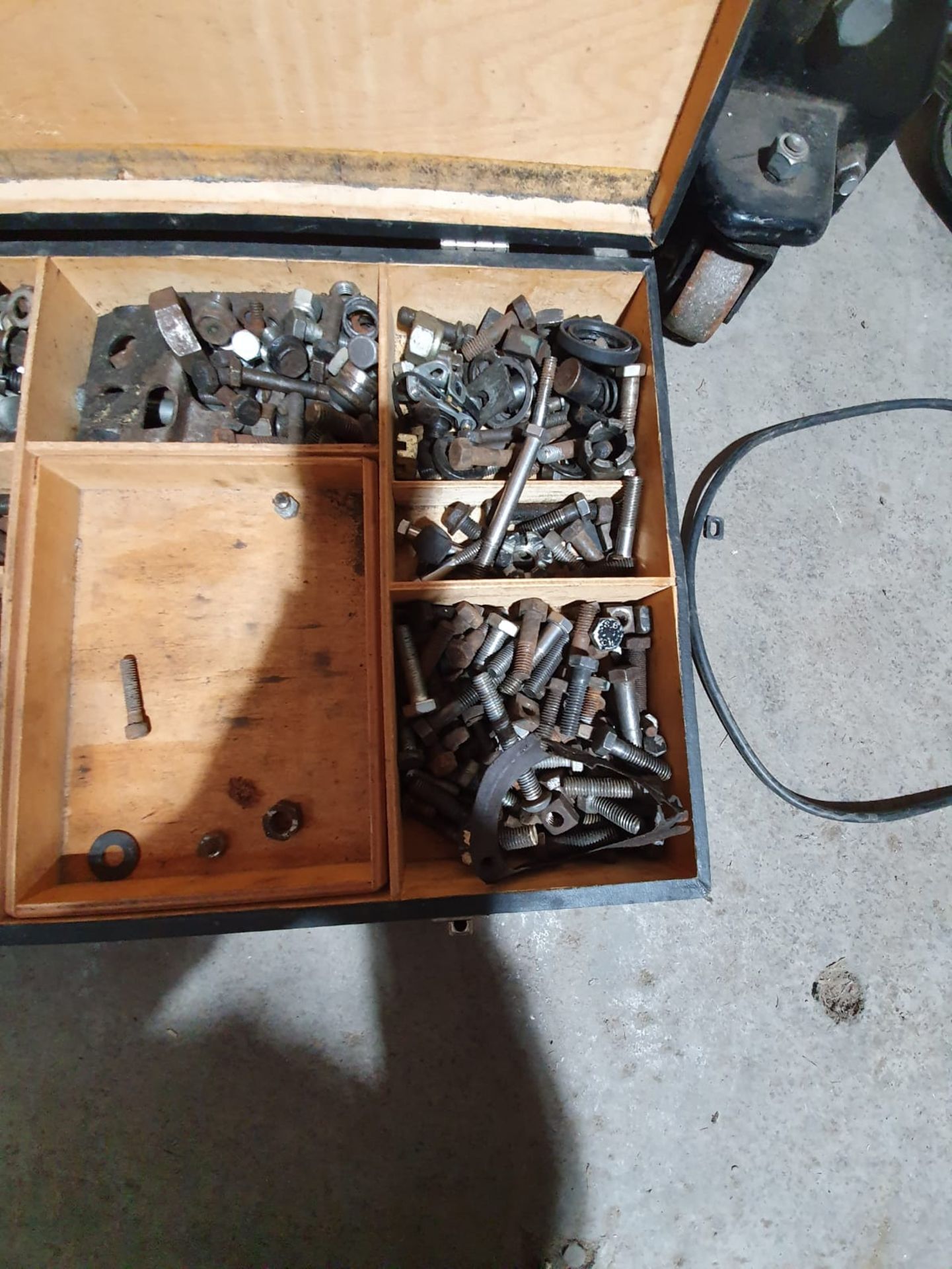 BOX OF NUTS AND BOLTS - Image 3 of 3