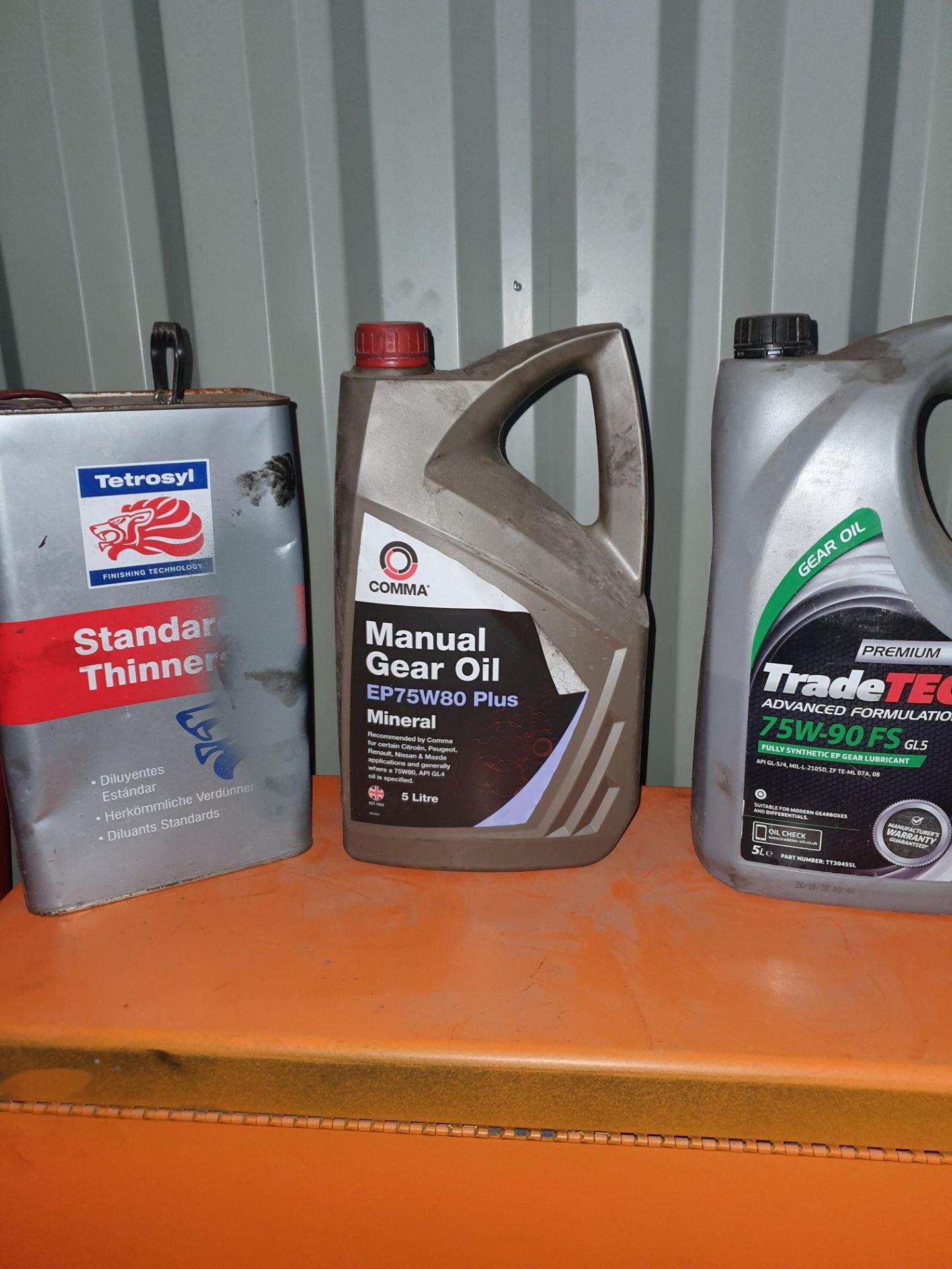 VARIOUS STARTED LUBRICANTS AS PER - Image 3 of 3