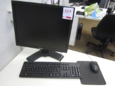 Dell Optiplex 7010 computer system, Dell TFT, keyboard, mouse