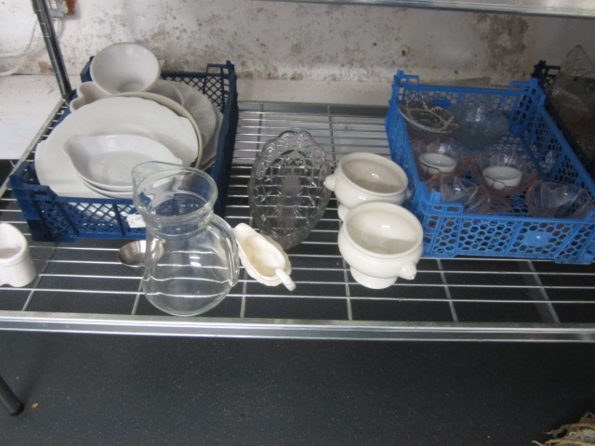 Large quantity of assorted cutlery, china ware, glassware, chopping boards, etc. - Image 7 of 13