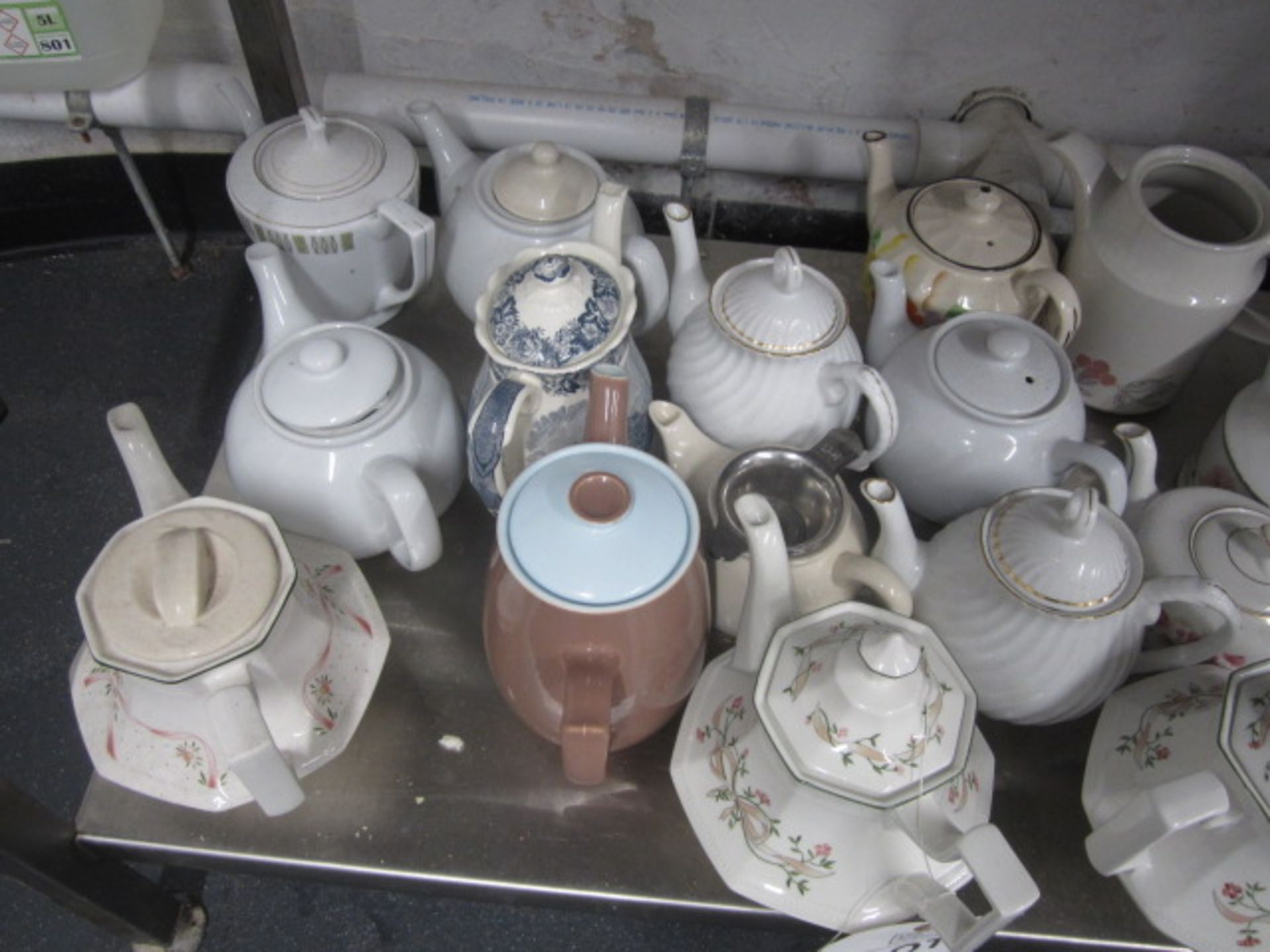 Quantity of assorted tea pots - Image 2 of 3