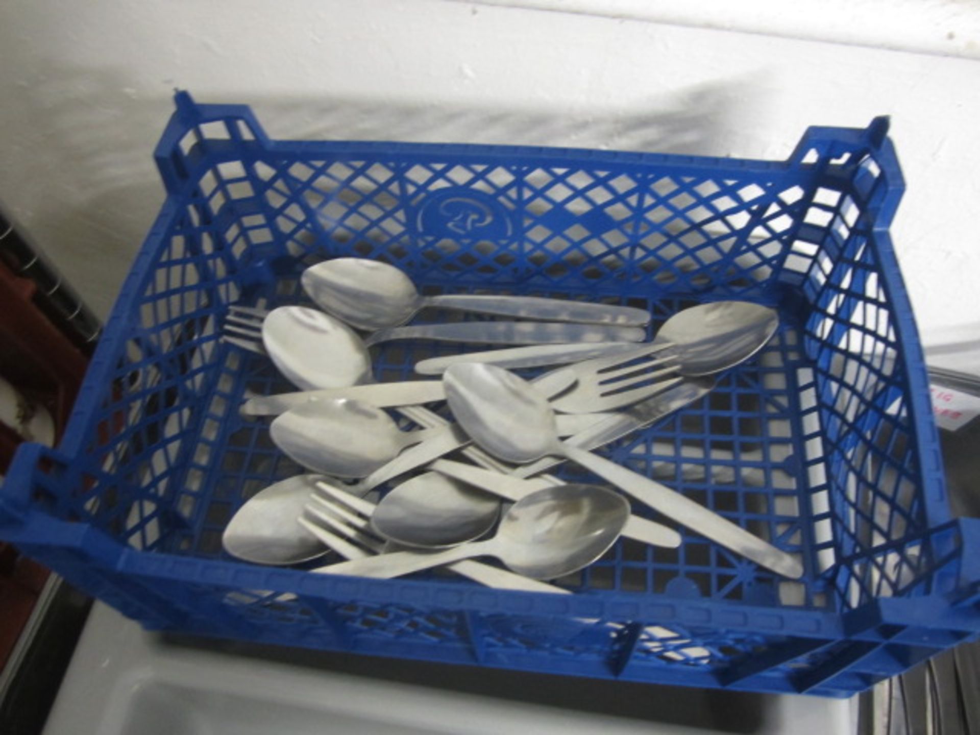 Large quantity of assorted cutlery, china ware, glassware, chopping boards, etc. - Image 11 of 13