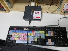 PCOIP 10 Zig remote workstation c/w Logic Adobe Premier Pro keyboard