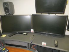Two iiyama Prolite B2712 HDS colour LCD monitors