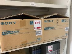 Twenty Sony BCT-64SRL HDCAM cassettes