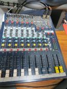 Soundcraft EPM6 six channel analogue mixer