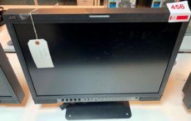 JVC DT-V24LG2 multi format 24" LCD monitor s/n 15140122 with power leads