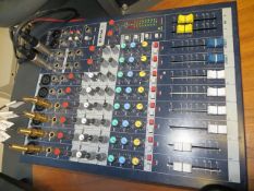 Soundcraft EPM6 six channel analogue mixer