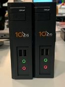 Two PCOIP 10 Zig remote workstations 293D processor