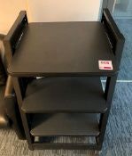 Mobile 3 shelf unit