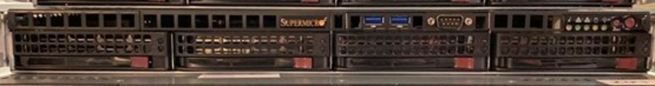 Supermicro model 813M-3 pro xeon rack server 16Gb RAM 224Gb HD