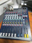 Soundcraft EPM6 six channel analogue mixer