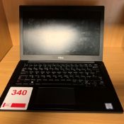 Dell Latitude 7290 i5 7th generation 12.5" laptop 8Gb RAM 256Gb HD c/w power lead