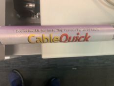 Cable Quick cable threading kit