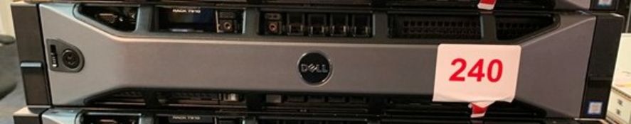 Dell Precision 7910 rack mount workstation model E31S Xeon processor 64Gb RAM two x 477Gb HD & one