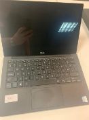 Dell XPS Pro i7 7th generation touchscreen 13" laptop 7500 @ 2.7 8Gb RAM 256Gb HD no power lead