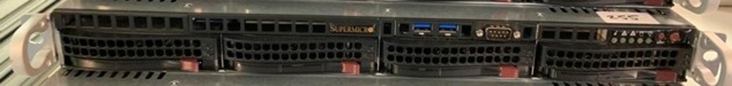 Supermicro model 813M-3 pro xeon rack server 16Gb RAM 224Gb HD