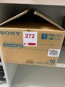 Ten Sony BCT-64SRL HDCAM cassettes