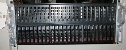 Supermicro Alchemist video conversion server model CSE-418 s/n c4180ae51n10168 for SD,HD and 3Gbps