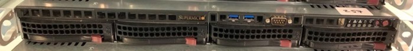 Supermicro model 813M-3 pro xeon rack server 16Gb RAM 224Gb HD