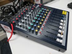 Soundcraft EPM6 six channel analogue mixer