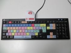 Logic Adobe Premium Pro keyboard