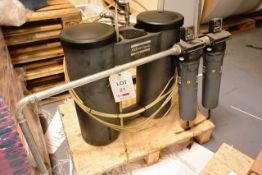 Atlas Copco OSC 95 oil and water separator, and two Atlas Copco DD210+ in-line air filters