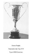 Greens Trophy (1979) 'Tigers 4BBB Knockout'. (Please note: image shown is for illustration
