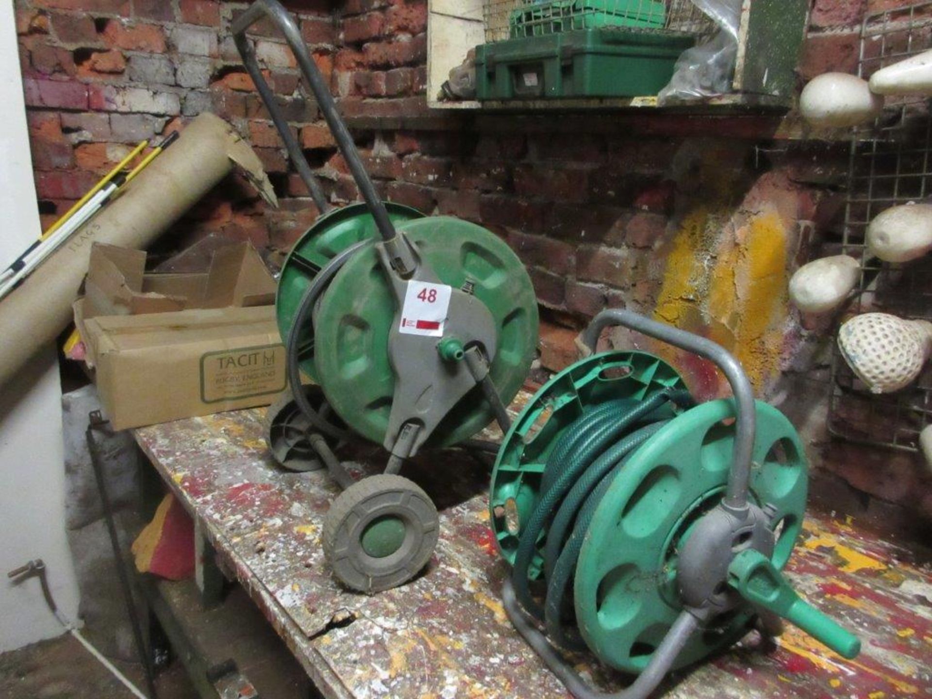 2 x Hose reels