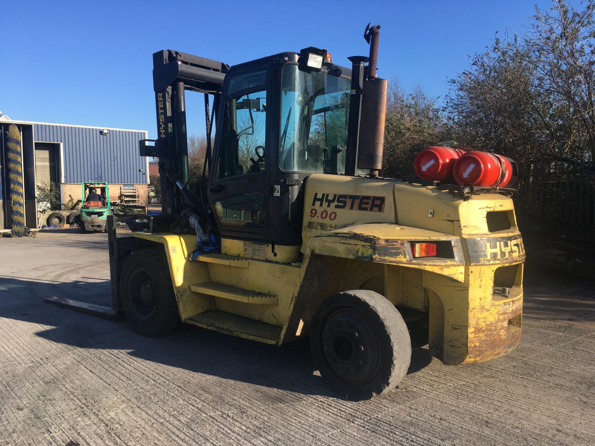 Hyster H9.00XM forklift truck, 9 ton capacity, Serial no: D004D0G0754, YOM: 2000, Usage: 5,000 - Image 7 of 23