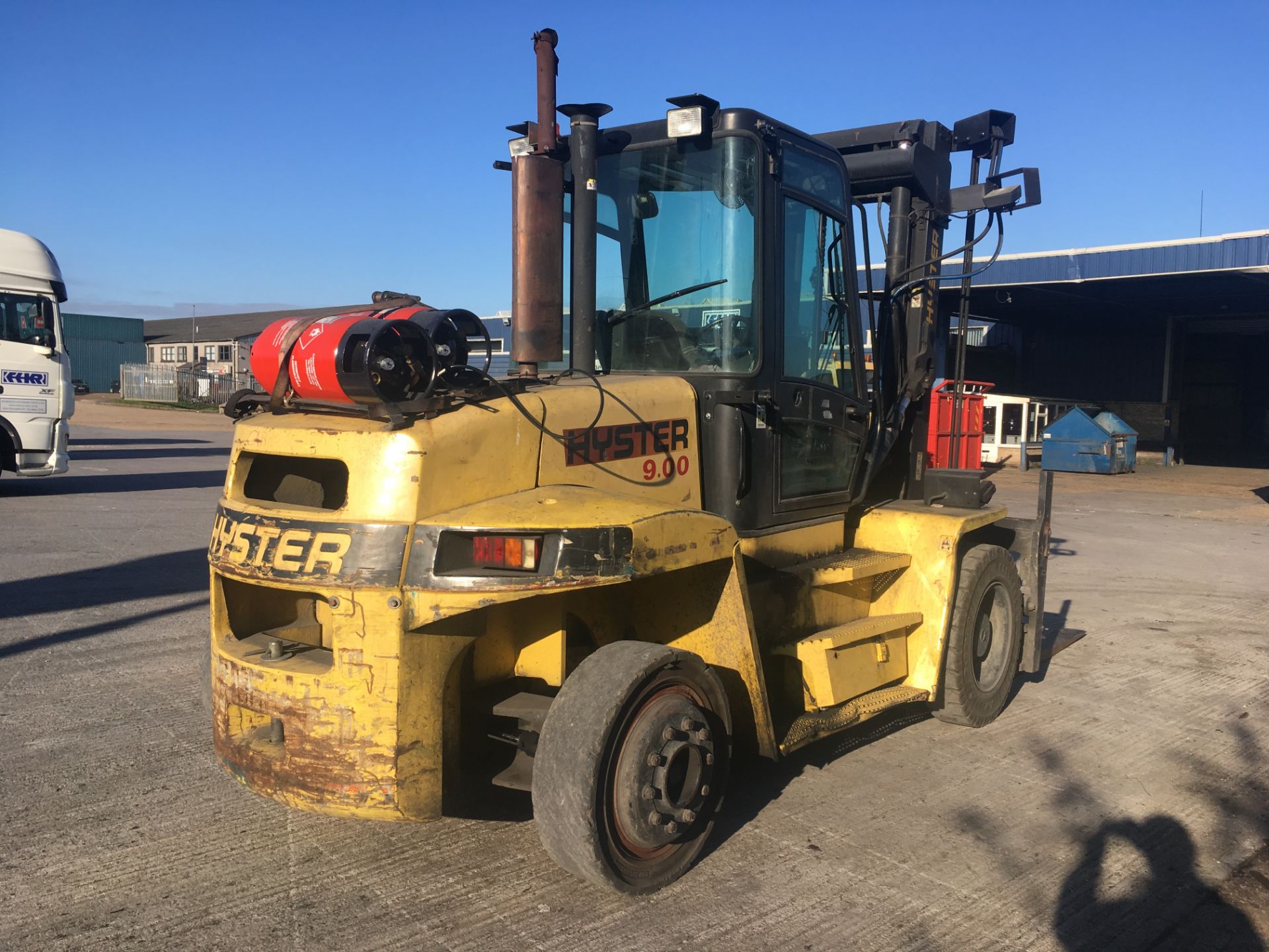 Hyster H9.00XM forklift truck, 9 ton capacity, Serial no: D004D0G0754, YOM: 2000, Usage: 5,000 - Image 9 of 23