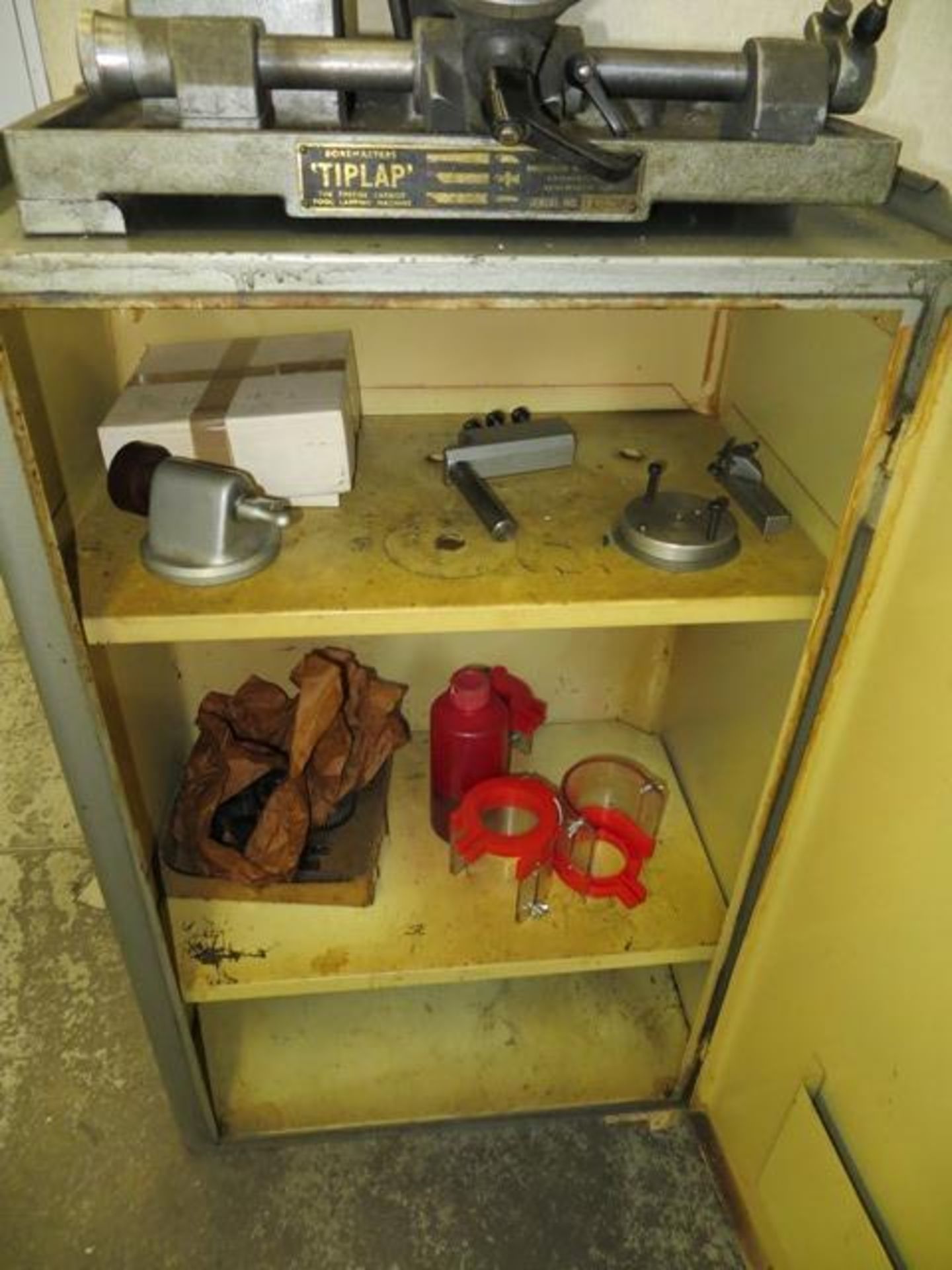 Tiplap grinder with diamond wheel s/n TLL750 240v c/w tool chest and contents - Image 3 of 3