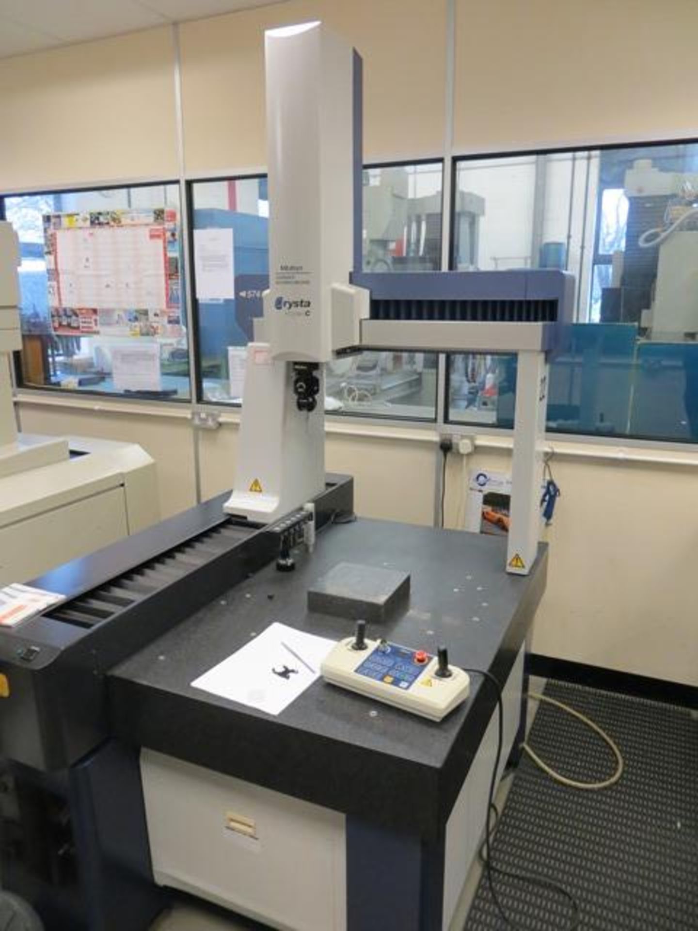 Mitutoyo Crysta Apex 754 co-ordinate measuring machine Serial no. 35130812. *A work Method - Image 2 of 7