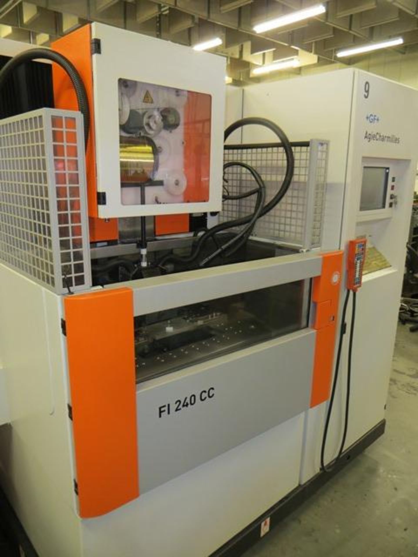 Agie Charmilles FI 240 CC clean cut wire eroder Year 2008 Serial no. 921774. *A work Method - Image 2 of 7