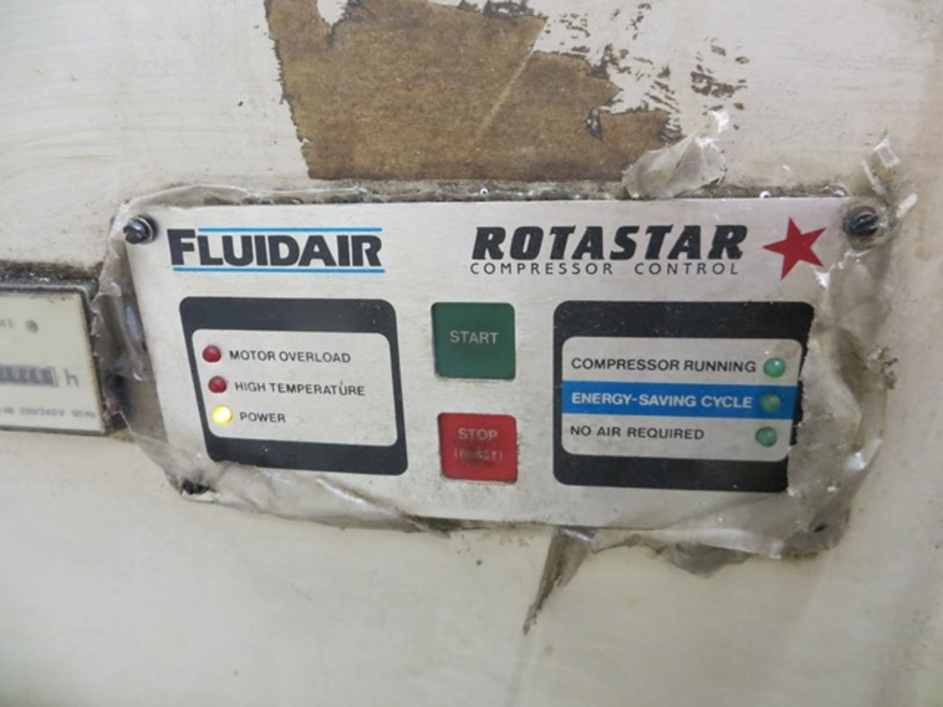 Fluidair RotoPak 60 air compressor 3 phase 51,076 hours (1998). *A work Method Statement and Risk - Image 3 of 3