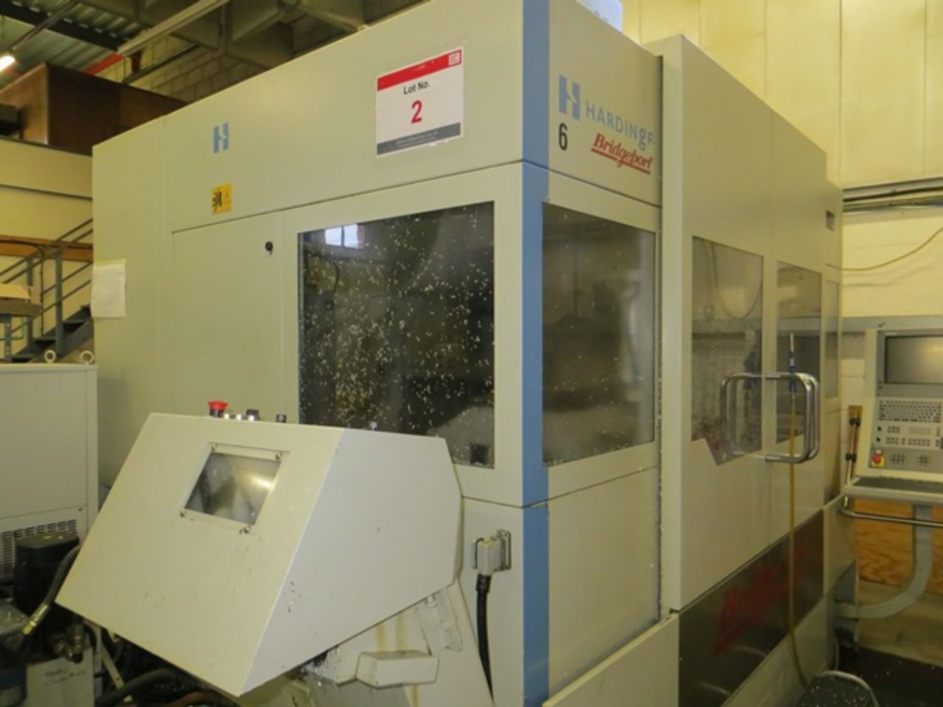 Hardinge Bridgeport MV204 CU/15 CNL vertical machining centre with Heidenhain control, residue - Image 4 of 7