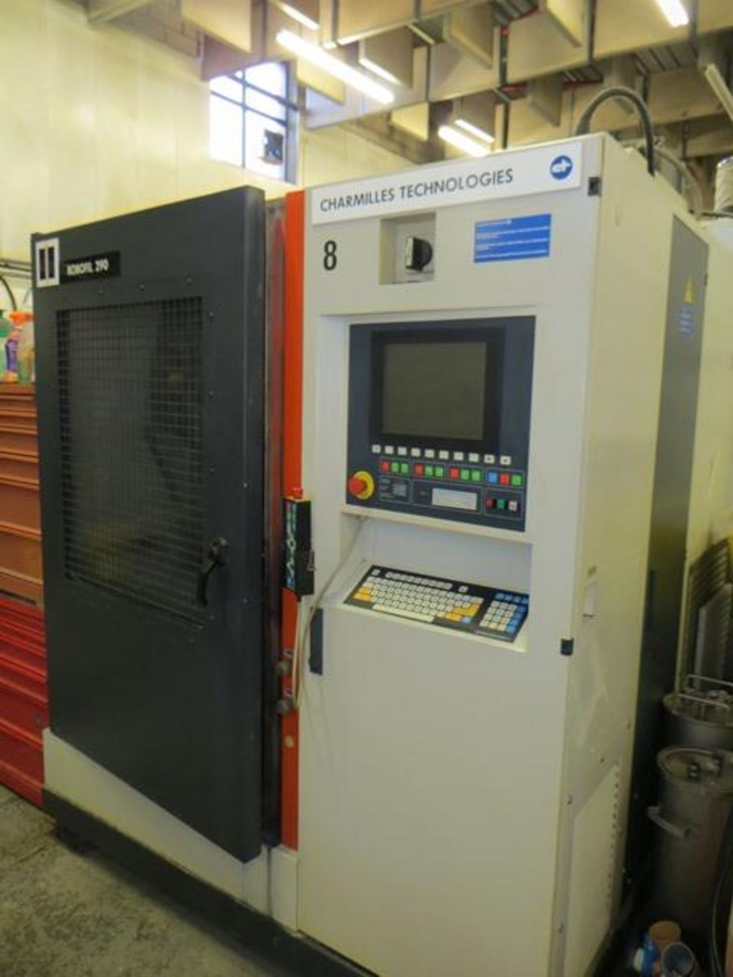 Charmilles Robofil 290 EMV wire eroder Year: 1997 Serial no. 7.20957330590 c/w two tool chests - Image 2 of 9