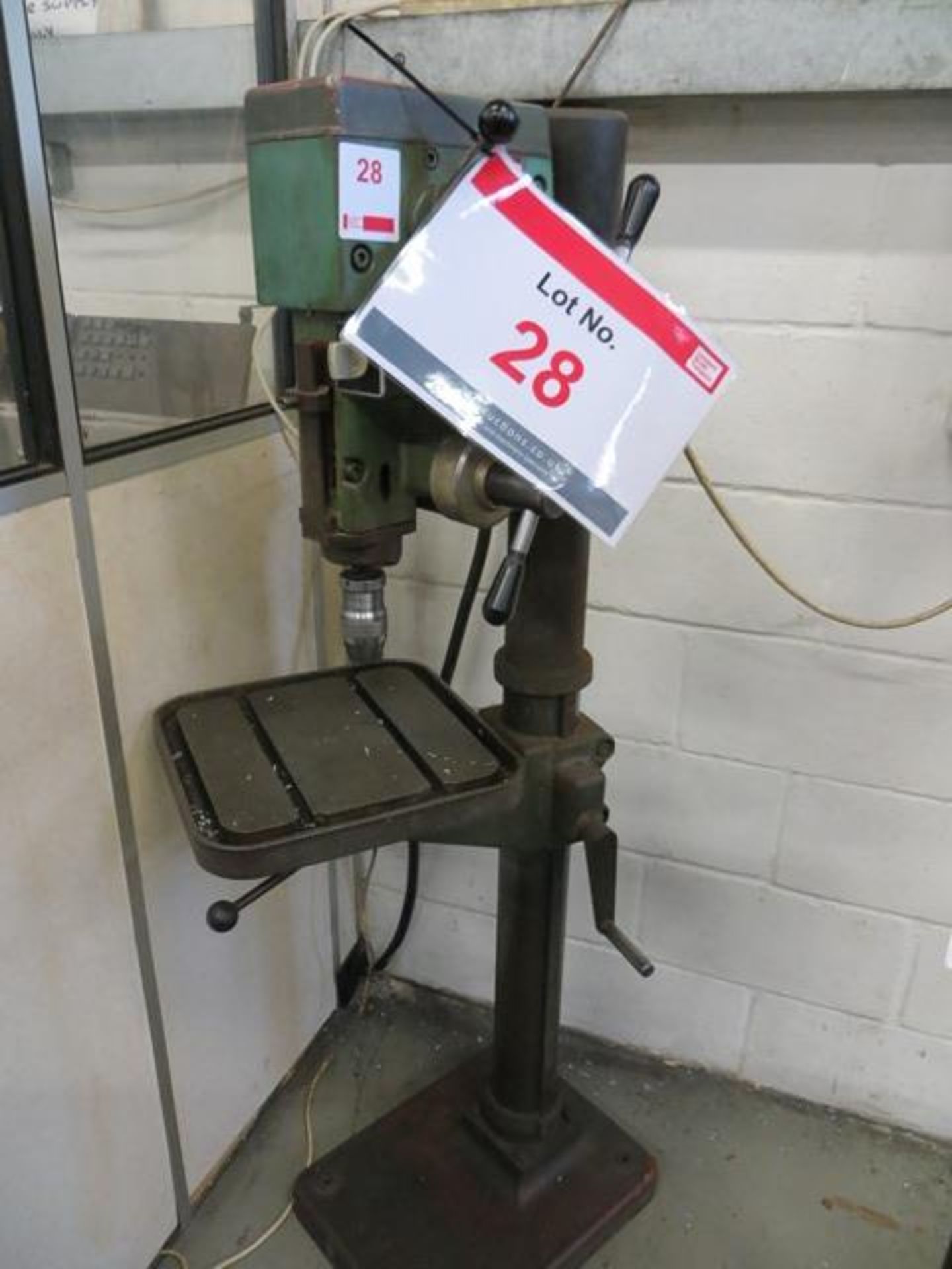 Gima type P12 pillar drill (3 phase plug) s/n 1929