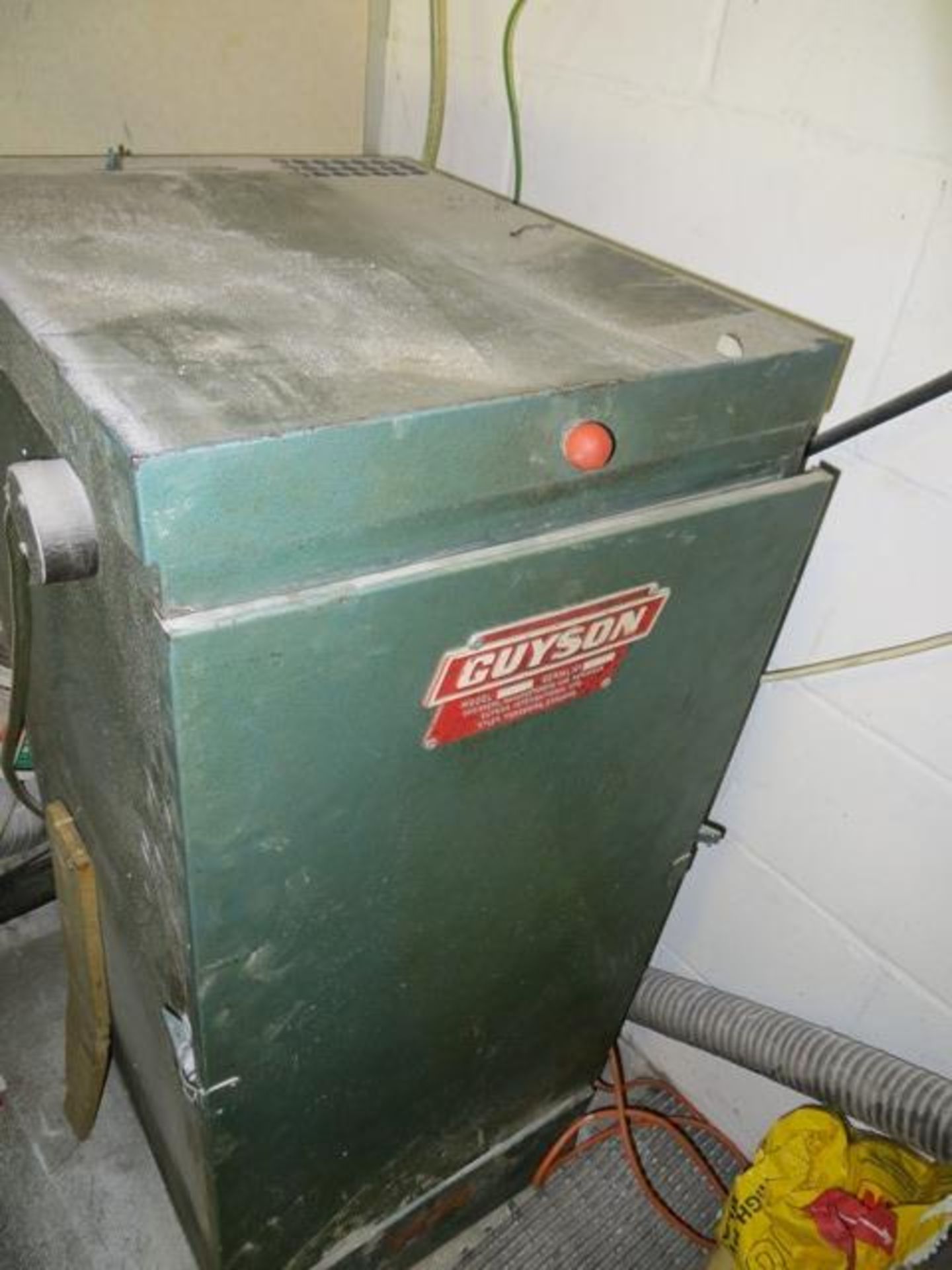 Guyson Super 2 blast cleaning cabinet Serial no. T2X1472 (3 phase plug) c/w Guyson DC41 extraction - Image 3 of 3