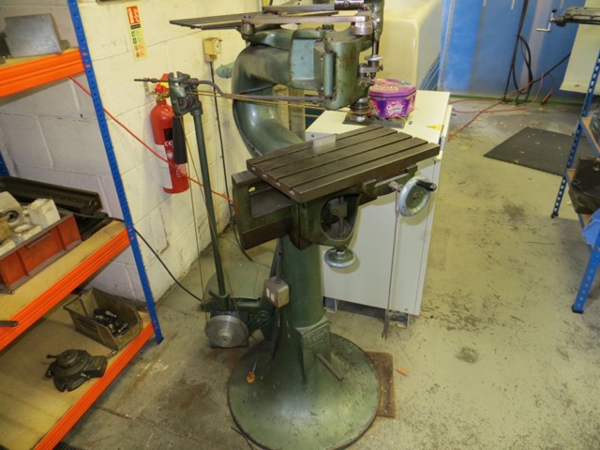 Taylor Hobson pedestal pantograph/engraver 240v - Image 2 of 4