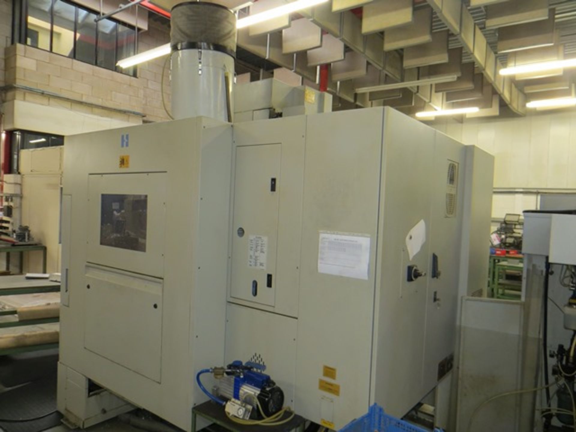 Hardinge Bridgeport XR 1000 CNC vertical machining centre with Heidenhain control, residue discharge - Image 5 of 6