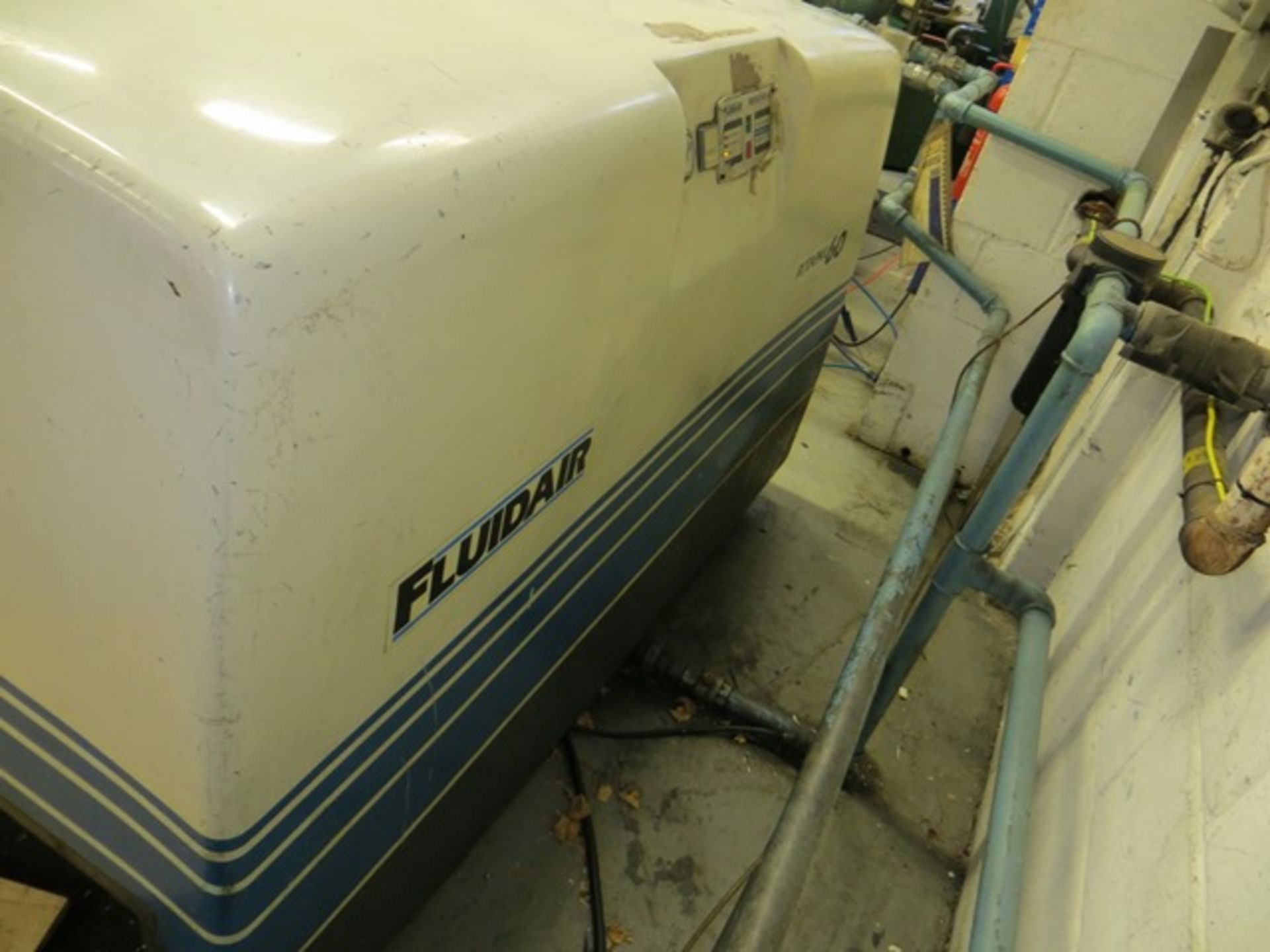 Fluidair RotoPak 60 air compressor 3 phase 51,076 hours (1998). *A work Method Statement and Risk - Image 2 of 3