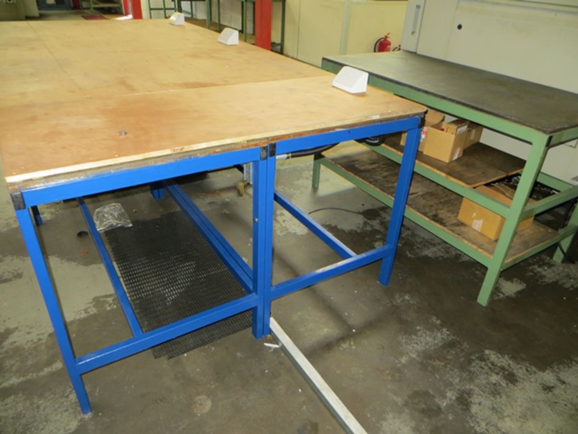 Five workbenches c/w power supplies. *A work Method Statement and Risk Assessment must be reviewed - Image 4 of 4