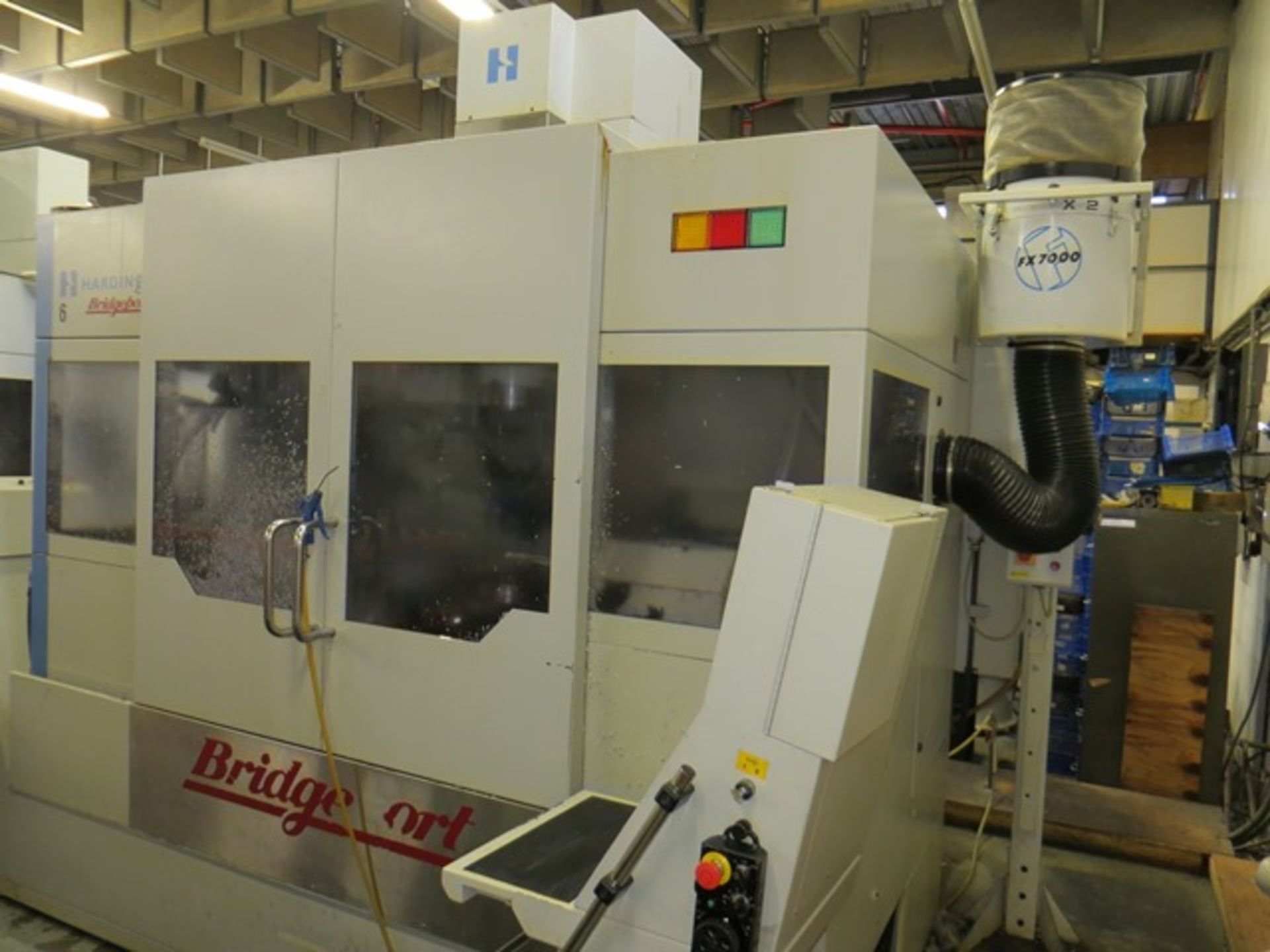Hardinge Bridgeport MV204 CU/15 CNL vertical machining centre with Heidenhain control, residue