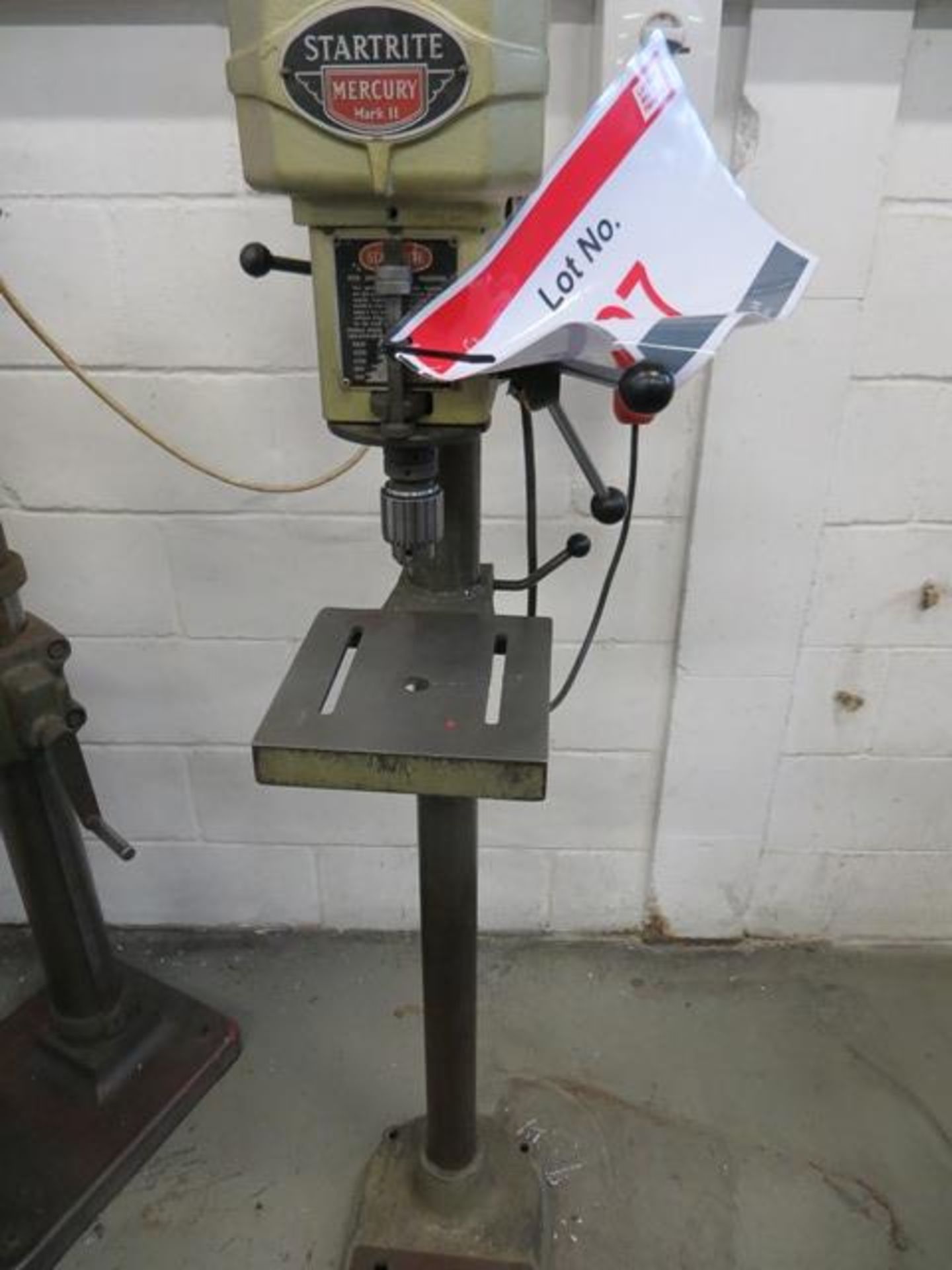 Startrite Mercury Mark II five speed floor standing pillar drill (3 phase plug) s/n 46621 - Image 2 of 2