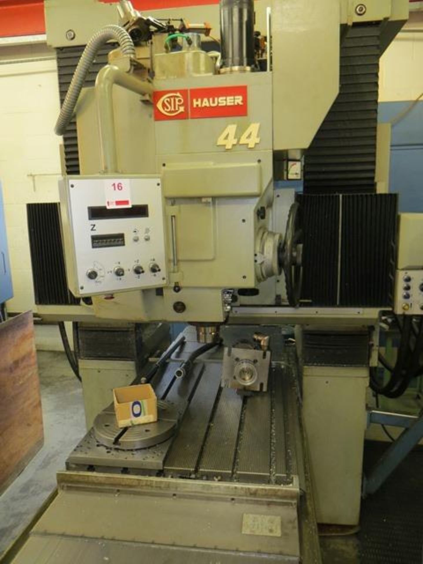 SIP Hauser MP-44 jig borer with CNC controller suitable for spares or repair Serial no. 0401. *A - Image 4 of 5