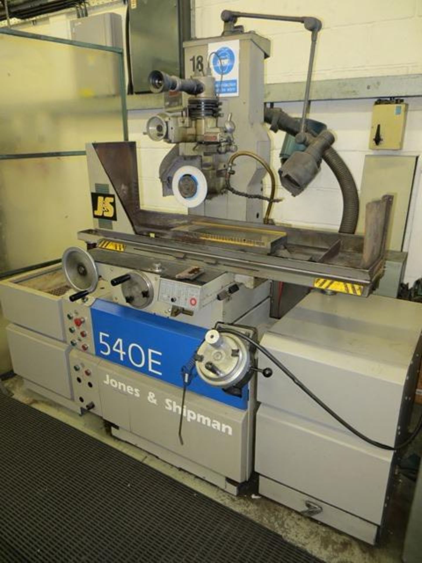 Jones & Shipman 540E surface grinder with Bedatec filter system Year: 1997 Serial no. M20135 c/w - Image 3 of 6