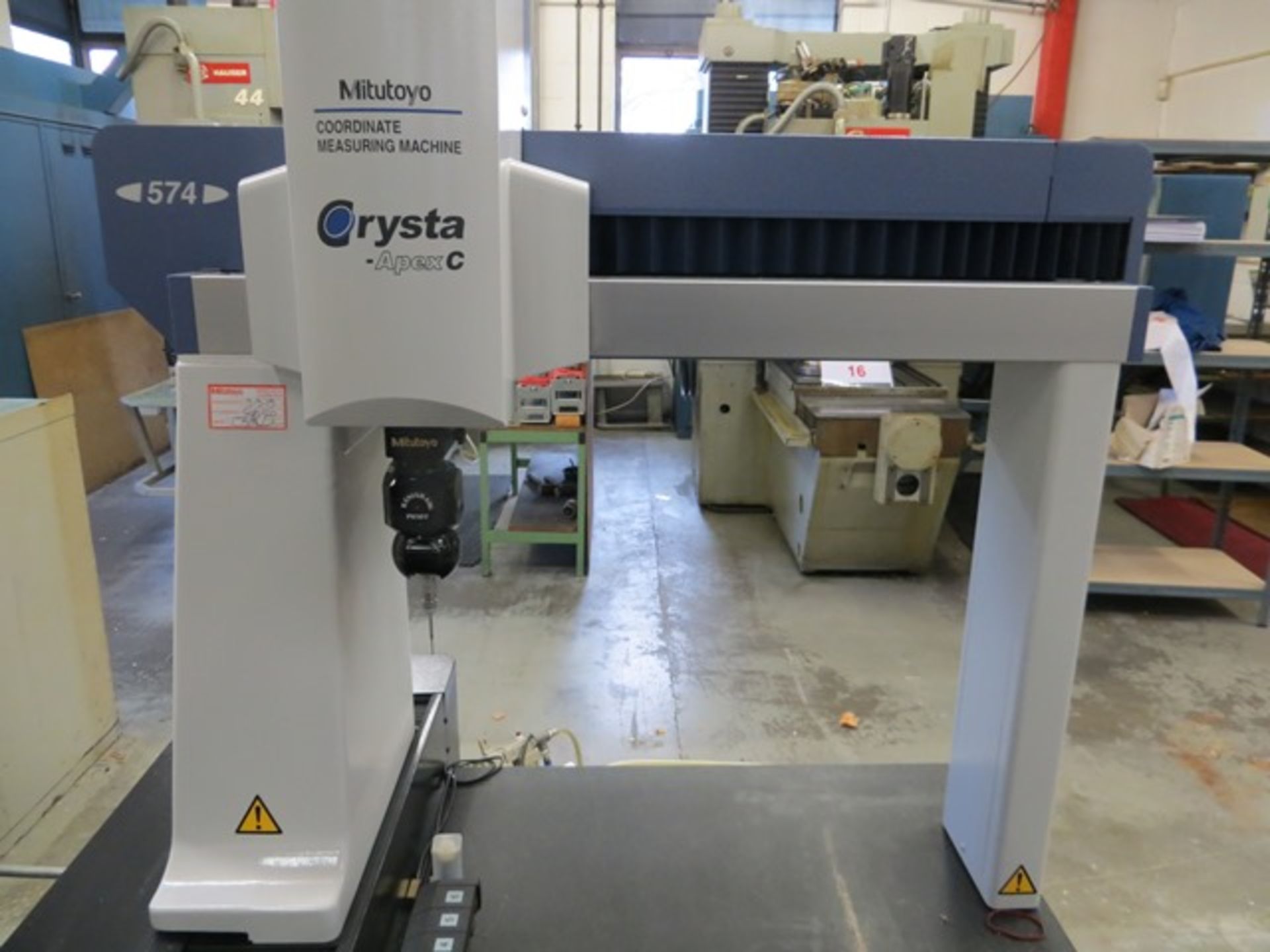 Mitutoyo Crysta Apex 754 co-ordinate measuring machine Serial no. 35130812. *A work Method - Image 3 of 7