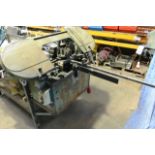 Unbadged horizontal bandsaw, approx 200mm capacity. *NB: this item has no CE marking. The